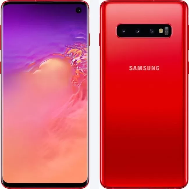 Buy Refurbished Samsung Galaxy S10 Dual Sim (128GB) in Cardinal Red Buy Refurbished Samsung Galaxy S10 Dual Sim (128GB) in Cardinal Red